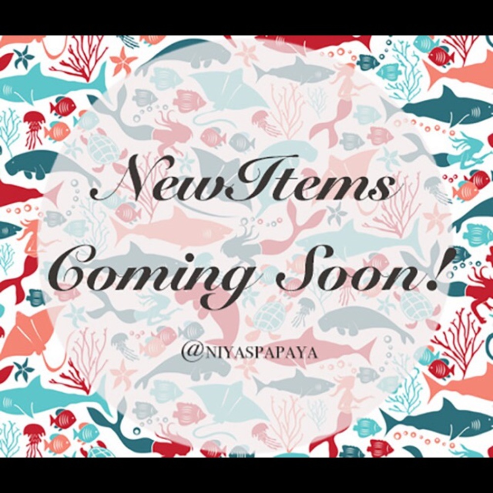⭐️ New items are coming soon!
